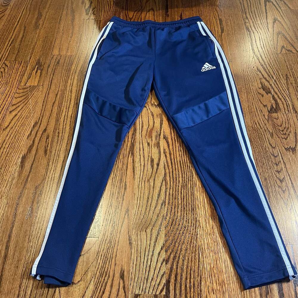 Adidas Tiro 19 Aeroready Training Track Pants Blue and White